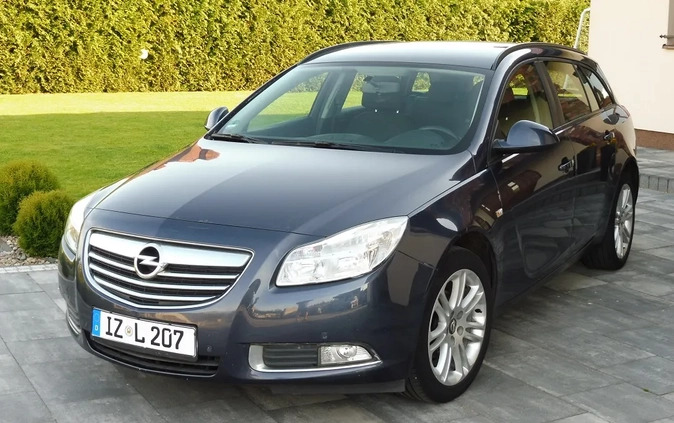 Opel Insignia cena 19900 przebieg: 207154, rok produkcji 2009 z Czarne małe 172